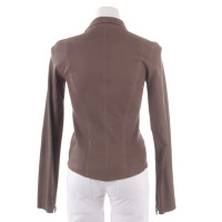 Utzon Jacket/Coat Leather in Taupe