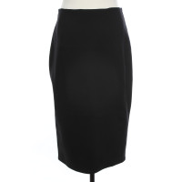 The Row Skirt Jersey in Black
