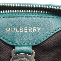 Mulberry Handtasche aus Leder in Grün