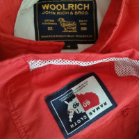 Woolrich Giacca/Cappotto in Cotone in Rosso