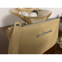 Rocco Barocco Clutch Bag Leather in Beige