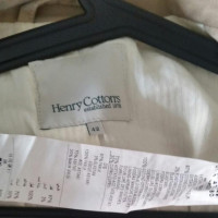 Henry Cotton's Veste/Manteau en Coton en Beige
