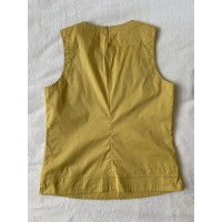 Hugo Boss Top Cotton in Yellow