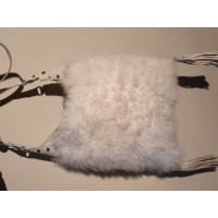 Borbonese Shoulder bag Fur in White
