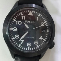Fossil Watch Steel in Black