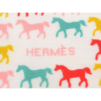 Hermès Scarf/Shawl Cotton in Red