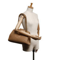 Louis Vuitton New Wave Chain Tote Leer in Beige