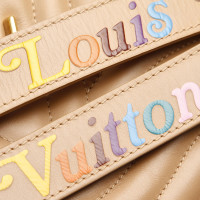 Louis Vuitton New Wave Chain Tote en Cuir en Beige