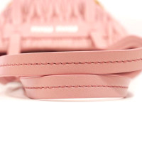 Miu Miu Handtas Leer in Roze