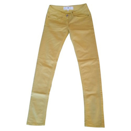 Elisabetta Franchi Jeans Cotton in Yellow