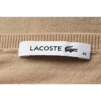 Lacoste Oberteil aus Wolle in Nude