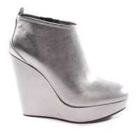Pierre Balmain Ankle boots Leather in Silvery