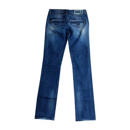 Take Two Jeans aus Baumwolle in Blau