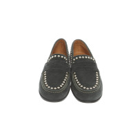 Isabel Marant Slippers/Ballerinas Leather in Petrol