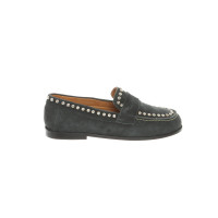 Isabel Marant Slippers/Ballerinas Leather in Petrol