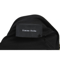 Simone Rocha Top Cotton in Black