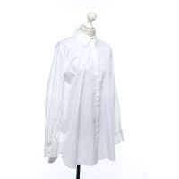 The Row Top en Coton en Blanc