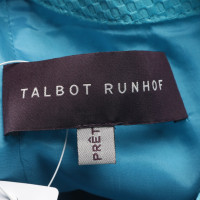 Talbot Runhof Jurk in Turkoois