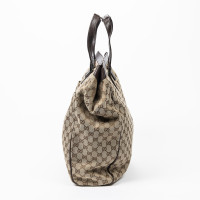 Gucci Schoudertas Canvas in Beige