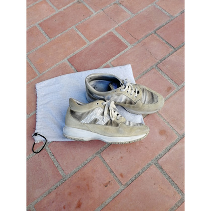 Hogan Lace-up shoes in Beige