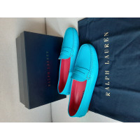 Ralph Lauren Pumps/Peeptoes Leather in Turquoise