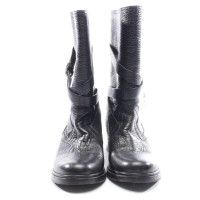 Miu Miu Boots Leather in Black