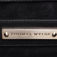 Thomas Wylde Clutch en Cuir en Noir