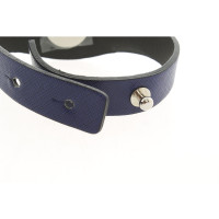 Coccinelle Armreif/Armband aus Leder in Blau
