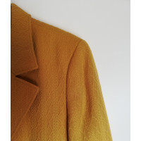 Valentino Garavani Jacket/Coat Wool in Yellow