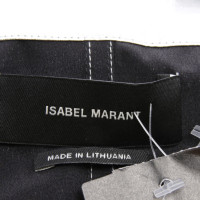 Isabel Marant Jacke/Mantel aus Seide in Silbern