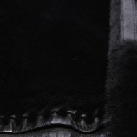 Yves Salomon Jacket/Coat in Black