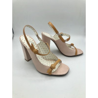 Moschino Cheap And Chic Sandals Leather in Pink