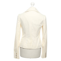 All Saints Blazer en Coton en Crème