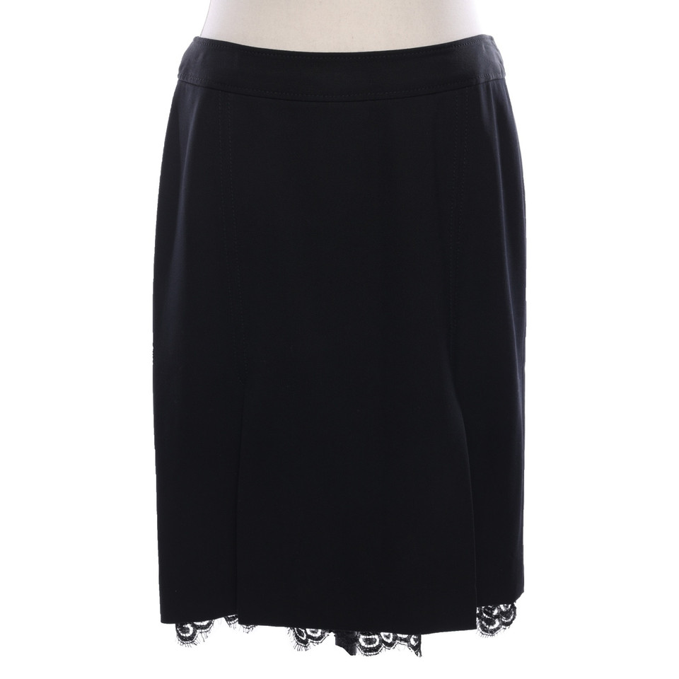 Dolce & Gabbana Jupe en Laine en Noir