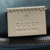 Gucci Handtas Leer in Crème