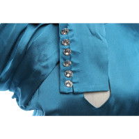 De La Vali Dress Viscose in Turquoise