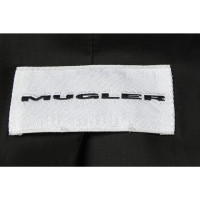 Mugler Jacke/Mantel in Schwarz