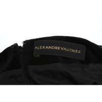 Alexandre Vauthier Robe en Coton en Noir