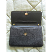 a.testoni Clutch en Cuir en Noir