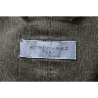 Strenesse Blue Jacket/Coat Cotton in Khaki