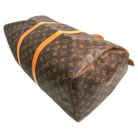 Louis Vuitton Keepall 50 aus Canvas in Braun