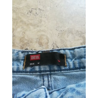 Diesel Rok Katoen in Blauw