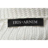 Iris Von Arnim Tricot en Lin en Blanc