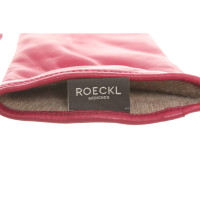 Roeckl Guanti in Pelle in Fucsia