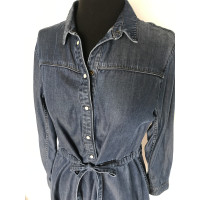 All Saints Jurk Denim in Blauw