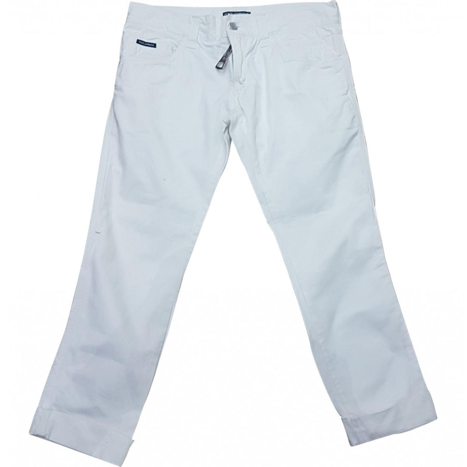 Dolce & Gabbana trousers in white