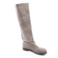 Shabbies Amsterdam Boots Leather in Khaki