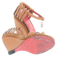 Costume National Wedges made of leather