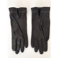 Hermès Handschuhe aus Leder in Braun