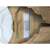 Oakwood Jacket/Coat Leather in Beige